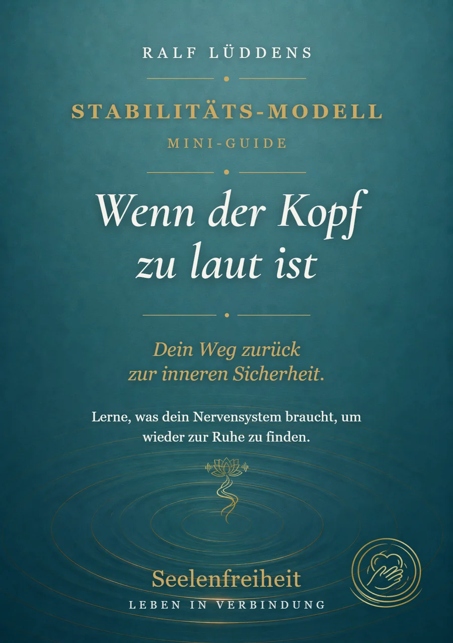 Buchcover Mini-Guide Wenn der Kopf zu laut ist von Ralf Lüddens